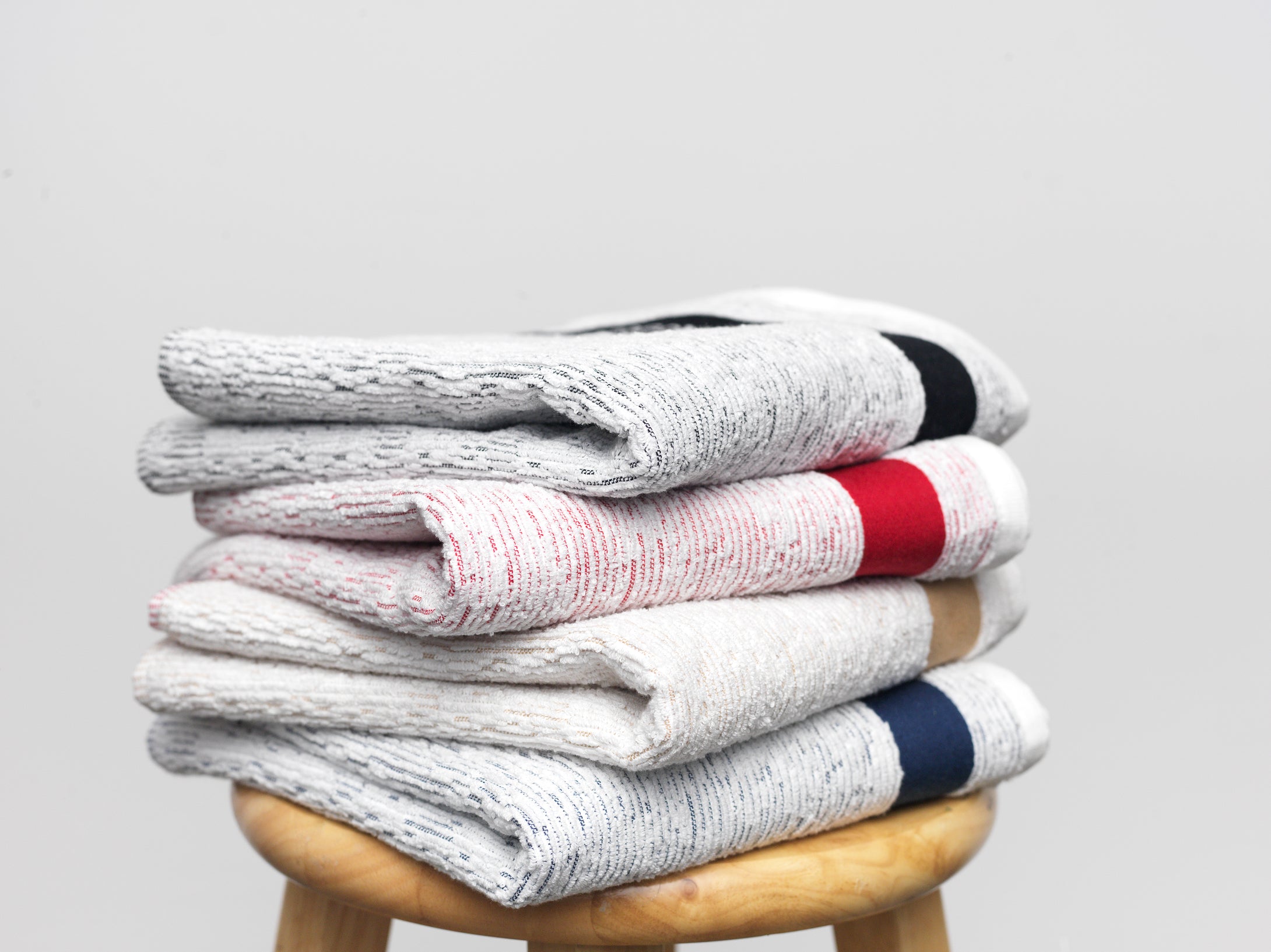 Ripple Kitchen Towels Light